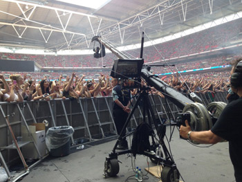 Jimmy Jib for filming music events and concerts